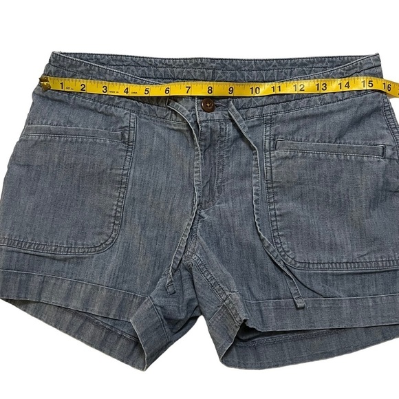 North Face Women’s Chambray Shorts 8 outdoor hiking Gorpcore - Picture 9 of 11